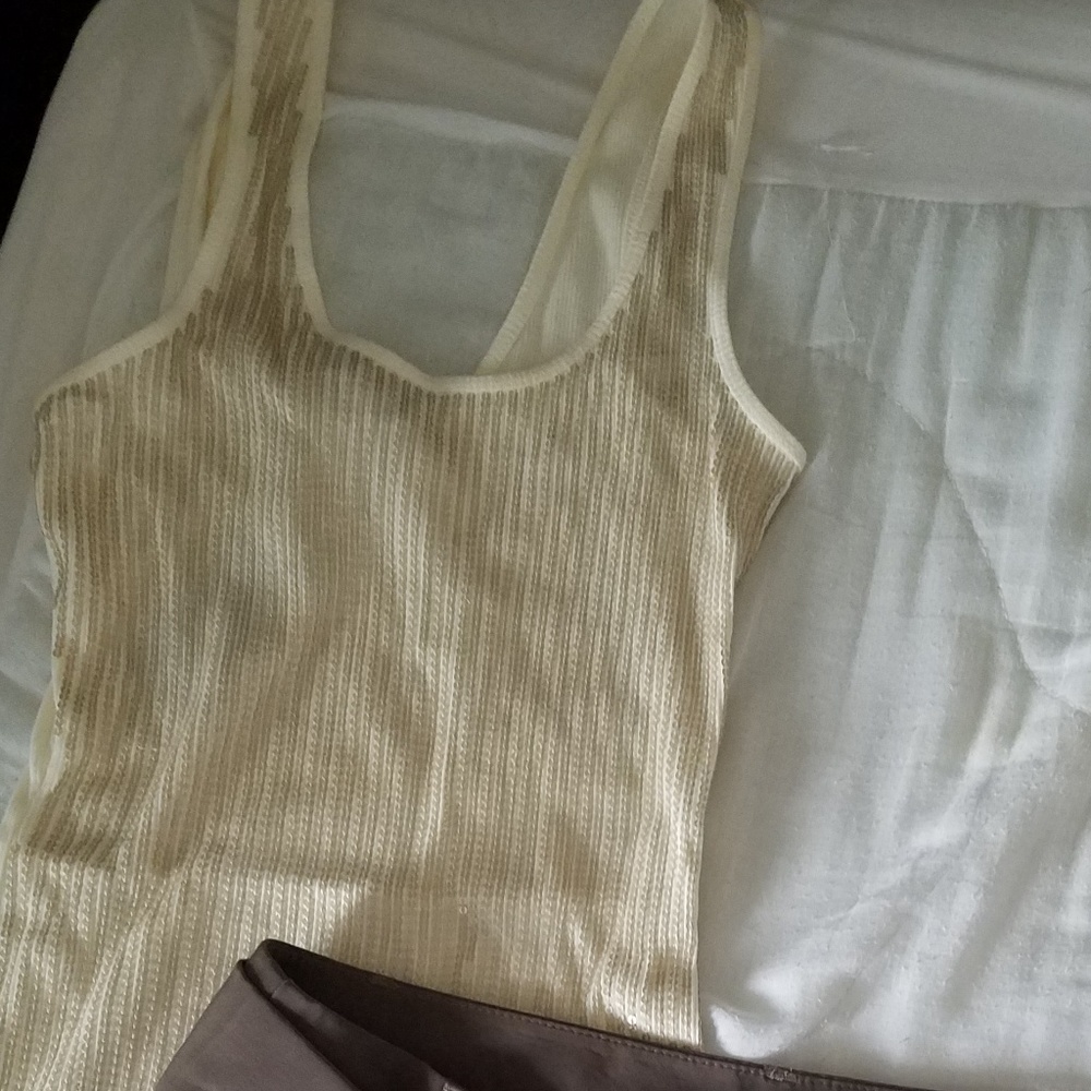 Express Sequined tank.